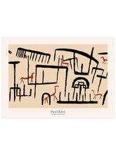 Klee Animals in an Enclosure - Art Print